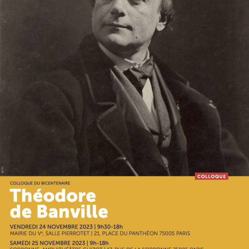 Affiche du Colloque pour le Bicentenaire de Théodore de Banville